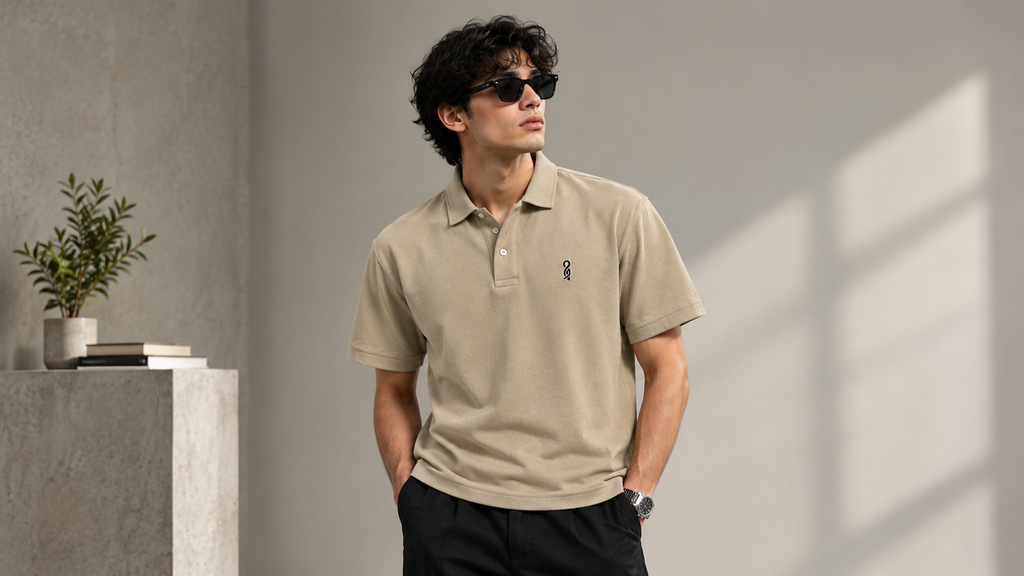 Sand Beige Polo