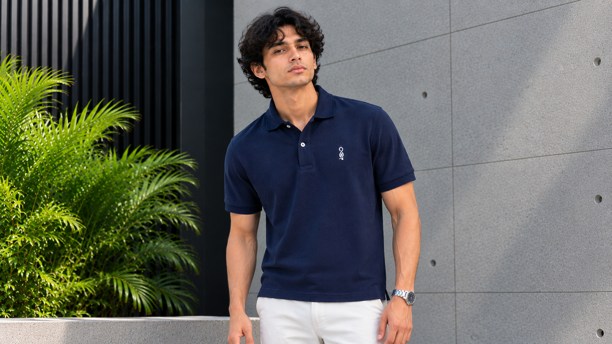 Navy Blue Polo