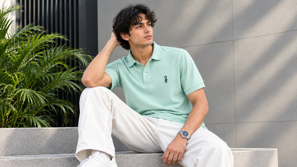 Mint Green Polo