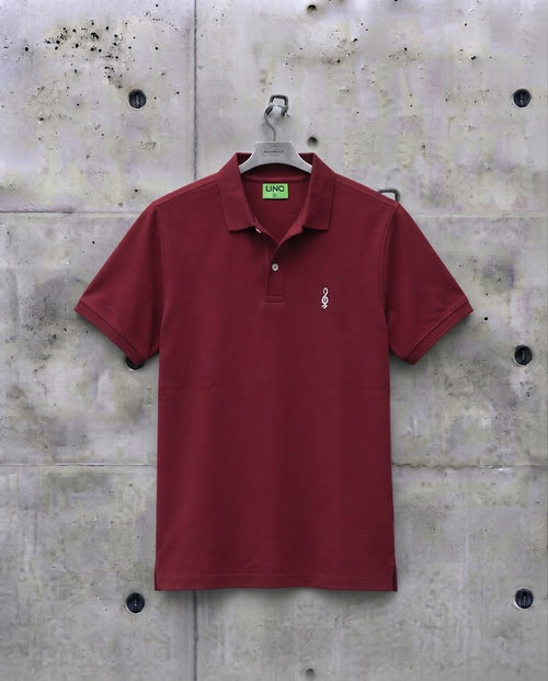 Classic Burgundy Polo