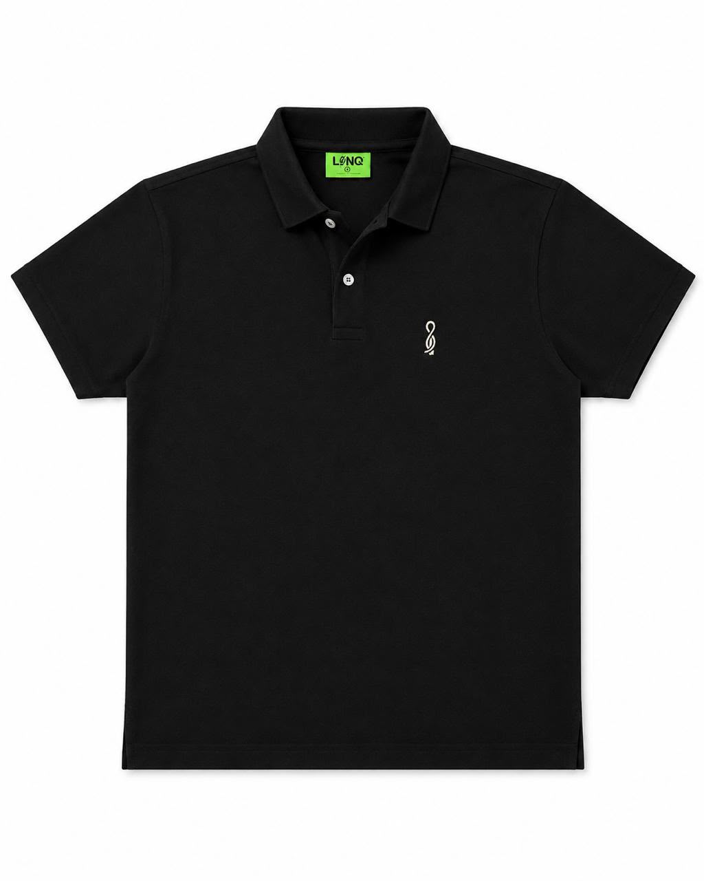 Classic Black Polo